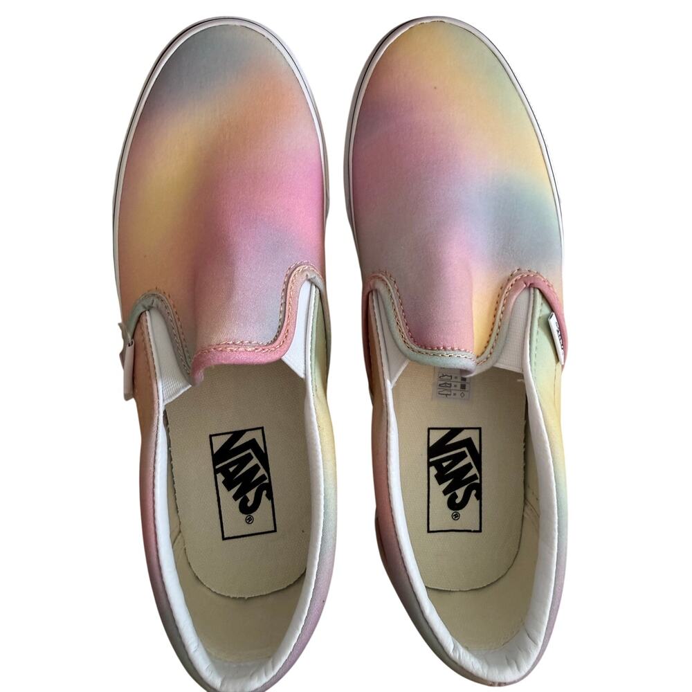Vans Aura Shift Classic Shoes Size 9W 7.5M Pastel Skate Slip On VN0A4U38WGQ NEW
